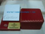 Cartier Replacement Watch box - Red Leather with Warranty card
